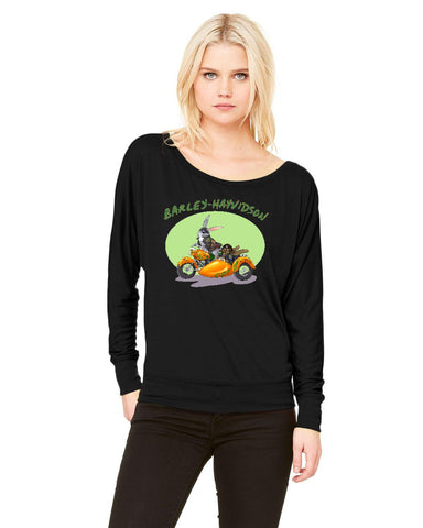 Sons of Bunarchy Ladies' Long-Sleeve Off Shoulder T-Shirt