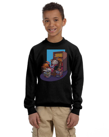 Zippy's Warren Youth Heavy Blend Fleece Crew Sweatshirt