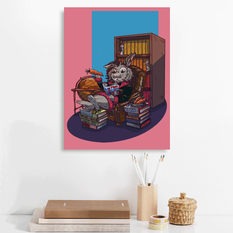 Zippy's Warren 12" x 16" Canvas Print