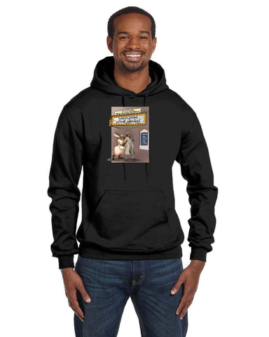 Movie Night Men's Double Dry Eco Pullover Hoodie