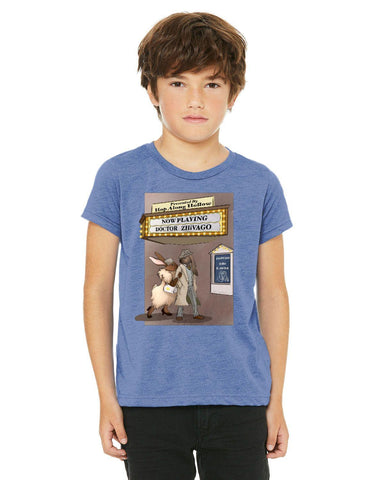 Movie Night Youth Triblend Short-Sleeve T-Shirt