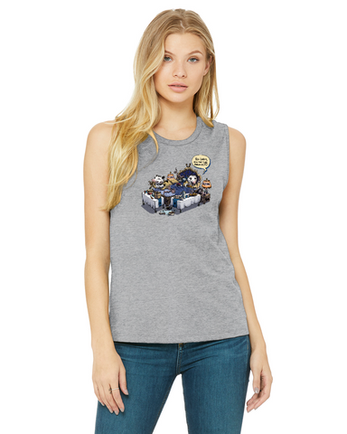 Room Service Ladies' Jersey Muscle Tank