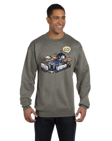 Room Service Men's Double Dry Eco Crew Sweatshirt